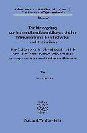 Die Neuregelung der Informationsübermittlung zwischen börsennotierten Gesellschaften und Aktionären de Kilian L. Wentz