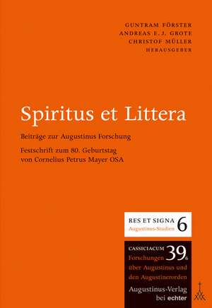 Spiritus et Littera de Guntram Förster