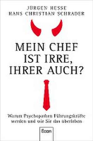 Mein Chef ist irre - Ihrer auch? de Jürgen Hesse