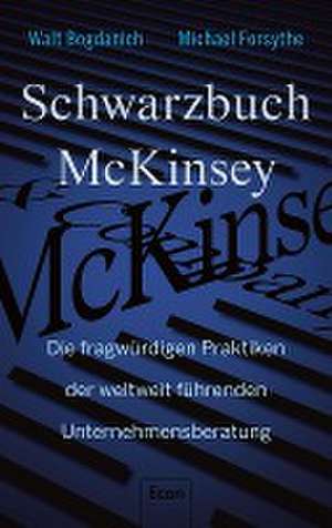 Schwarzbuch McKinsey de Walt Bogdanich