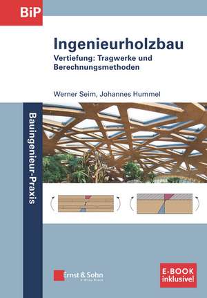 Ingenieurholzbau – Vertiefung: Tragwerke und Berec hnungsmethoden. (inkl. E–Book als PDF) de W Seim