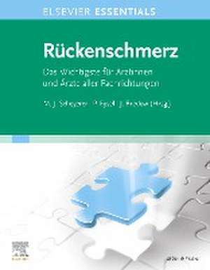 ELSEVIER ESSENTIALS Rückenschmerz de Jan Bredow