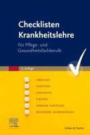 Checklisten Krankheitslehre de Sabrina Amschlinger