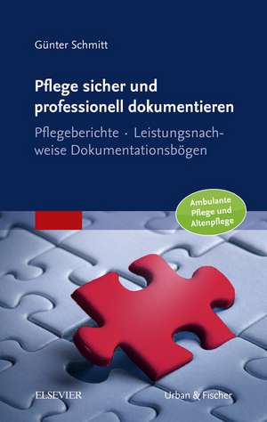 Pflege sicher und professionell dokumentieren de Günter Schmitt