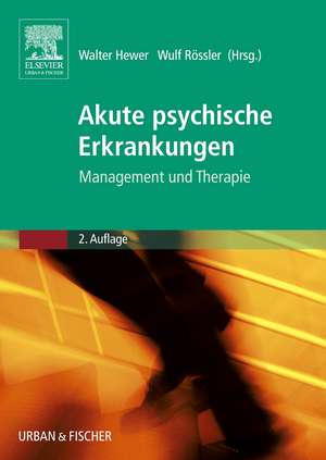 Akute psychische Erkrankungen de Walter Hewer