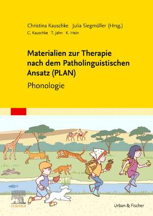 Materialien zur Therapie nach dem Patholinguistischen Ansatz (PLAN) de Julia Siegmüller