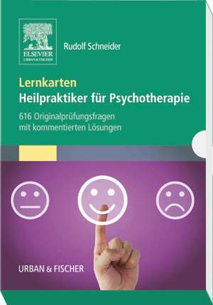 Lernkarten Heilpraktiker für Psychotherapie de Rudolf Schneider