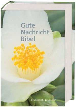 Gute Nachricht Bibel. Motiv Weiße Blüte