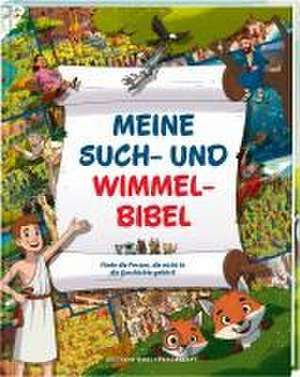 Meine Such- und Wimmelbibel. Finde die Person, die nicht in die Geschichte gehört! Ein kunterbuntes Wimmelbuch zu den schönsten Bibel-Geschichten für Kinder. Mit spannenden Such-Rätselaufgaben de Andrew Newton