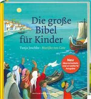 Die große Bibel für Kinder. Von der Schöpfungsgeschichte bis zum Pfingstwunder: 36 Bibelgeschichten mit doppelseitigen Bildern & leicht verständlichen Texten zum Vorlesen für Kinder ab 4 Jahren de Tanja Jeschke