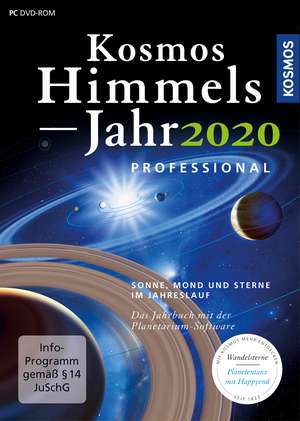 Kosmos Himmelsjahr professional 2020 de Hans-Ulrich Keller