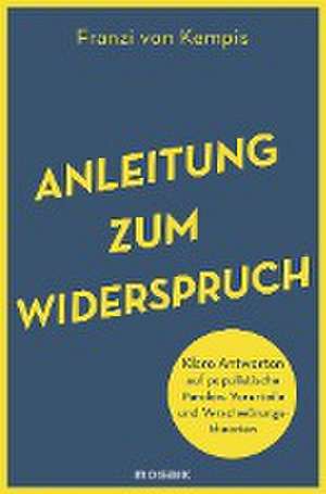 Anleitung zum Widerspruch de Franzi von Kempis