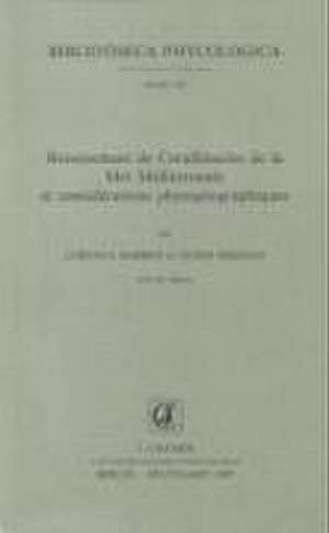 Recensement de Corallinacées de la Mer Méditerranée et considérations phytogéographiques de Lorenzo Babbini