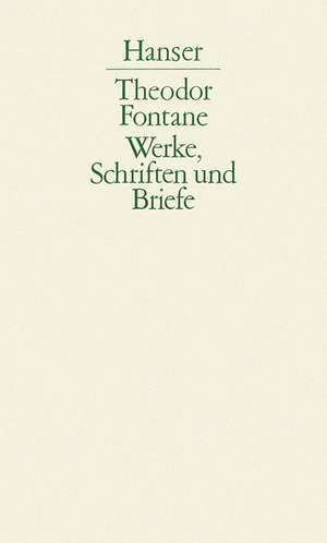 Briefe 1833-1860 de Theodor Fontane