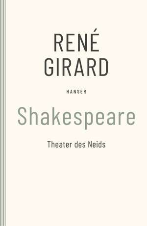 Shakespeare de René Girard