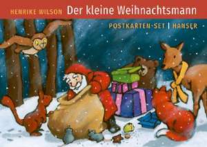 Der kleine Weihnachtsmann Postkarten-Set de Henrike Wilson