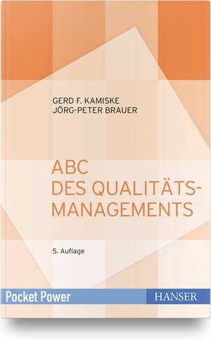 ABC des Qualitätsmanagements de Gerd F. Kamiske