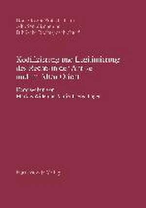 Kodifizierung Und Legitimierung Des Rechts in Der Antike Und Im Alten Orient: Patriarch Johannes XI. Bekkos ALS Verteidiger Der Kirchenunion Von Lyon (1274) de Markus Witte