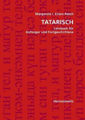 Tatarisch Lehrbuch de Margarete I. Ersen-Rasch