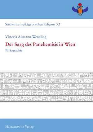 Der Sarg Des Panehemisis in Wien