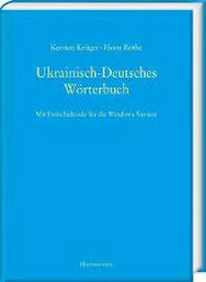 Ukrainisch-Deutsches Wörterbuch (UDEW) de Kersten Krüger