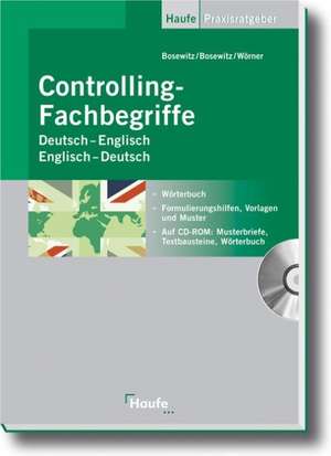 Controlling Fachbegriffe Deutsch/Englisch de Annette Bosewitz