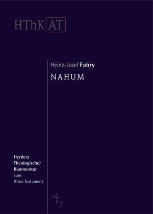 Nahum de Heinz-Josef Fabry