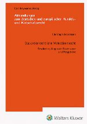 Das aktienrechtliche Mehrstimmrecht - Geschichte, Corporate Governance und Perspektive (AHW 256) de Christoph Beckmann