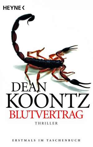 Blutvertrag de Dean Koontz