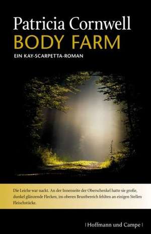 Body Farm de Patricia Cornwell