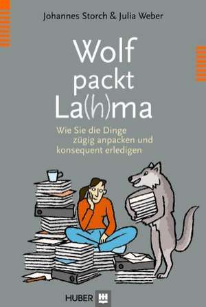 Wolf packt La(h)ma de Johannes Storch