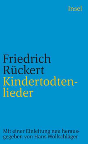 Kindertodtenlieder de Friedrich Rückert