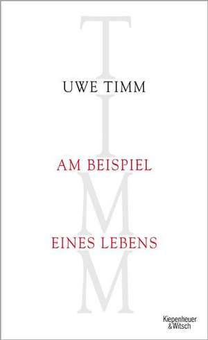 Am Beispiel eines Lebens de Uwe Timm