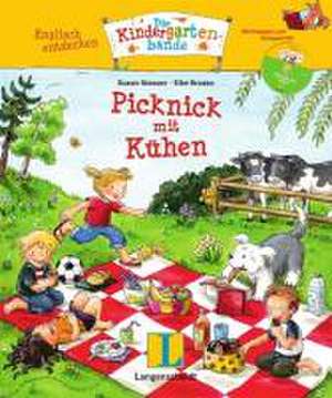 Englisch entdecken - Die Kindergartenbande: Picknick mit Kühen de Susan Niessen