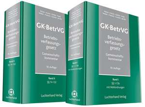 Gemeinschaftskommentar zum Betriebsverfassungsgesetz (GK-BetrVG) de Günther Wiese