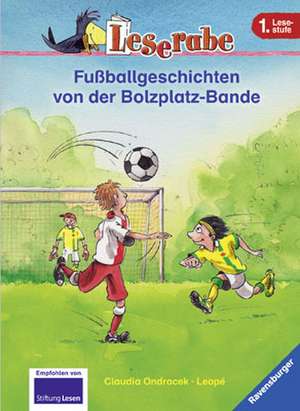 Fußballgeschichten von der Bolzplatz-Bande de Claudia Ondracek