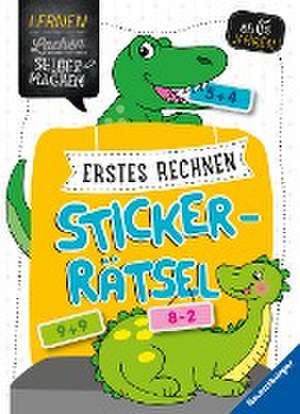 Erstes Rechnen Sticker-Rätsel de Kirstin Jebautzke