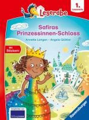 Safiras Prinzessinnen-Schloss - lesen lernen mit dem Leserabe - Erstlesebuch - Kinderbuch ab 6 Jahren - Lesen lernen 1. Klasse Jungen und Mädchen (Leserabe 1. Klasse) de Annette Langen