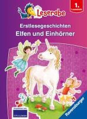 Leserabe Sonderausgaben - Erstlesegeschichten - Elfen und Einhörner de Markus Grolik