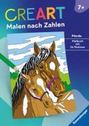 Ravensburger Malen nach Zahlen ab 7 Pferde - 24 Motive de Maja Wagner