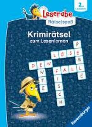 Leserabe - Rätselspaß - Krimirätsel zum Lesenlernen, 2. Lesestufe de Anne Johannsen