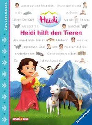 Heidi hilft den Tieren - zum Lesenlernen de Henriette Wich