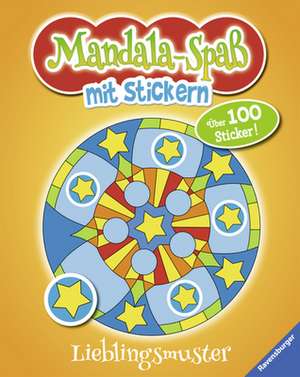 Mandala-Spaß mit Stickern: Lieblingsmuster de Stefan Lohr