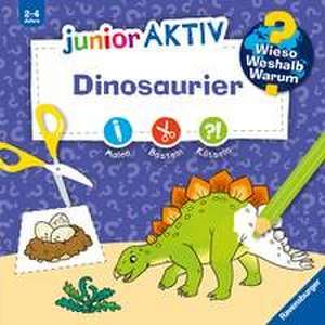 Wieso? Weshalb? Warum? junior AKTIV: Dinosaurier de Elke Broska