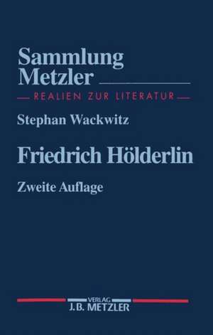 Friedrich Hölderlin de Stephan Wackwitz