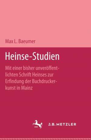 Heinse-Studien de Max L. Baeumer