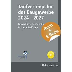 Tarifverträge für das Baugewerbe 2024-2027- mit E-Book de Heribert Jöris