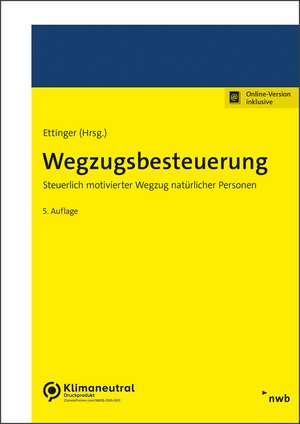 Wegzugsbesteuerung de Axel D. Bader