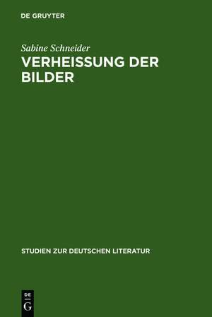 Verheißung der Bilder: Das andere Medium in der Literatur um 1900 de Sabine Schneider