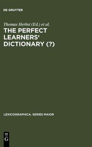 The Perfect Learners' Dictionary (?) de Thomas Herbst